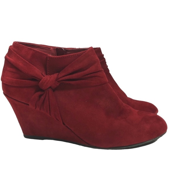 CL by Chinese Laundry Knot Wedge Ankle Bootie, size 10 - Picture 1 of 9